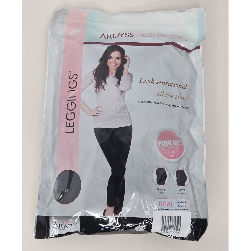 Ardyss Body Magic Legging Black Leg Body Shaper Size Medium NIP